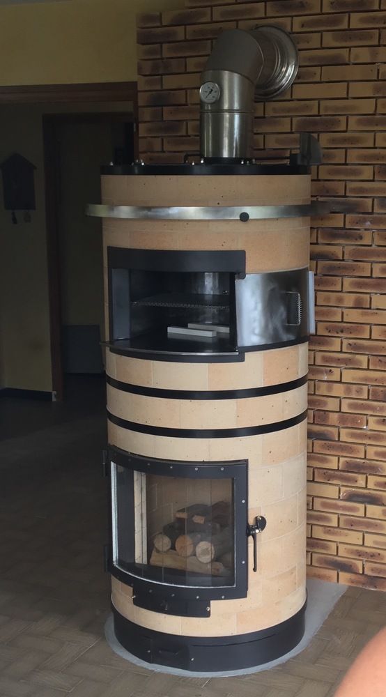 Nouvelle installation d'un poêle de masse : Le Touvet près de Grenoble