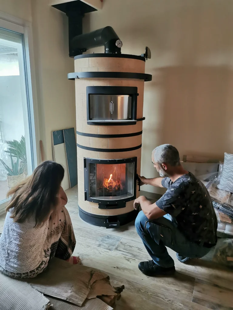 Explication de l'utilisation d'un poêle de masse